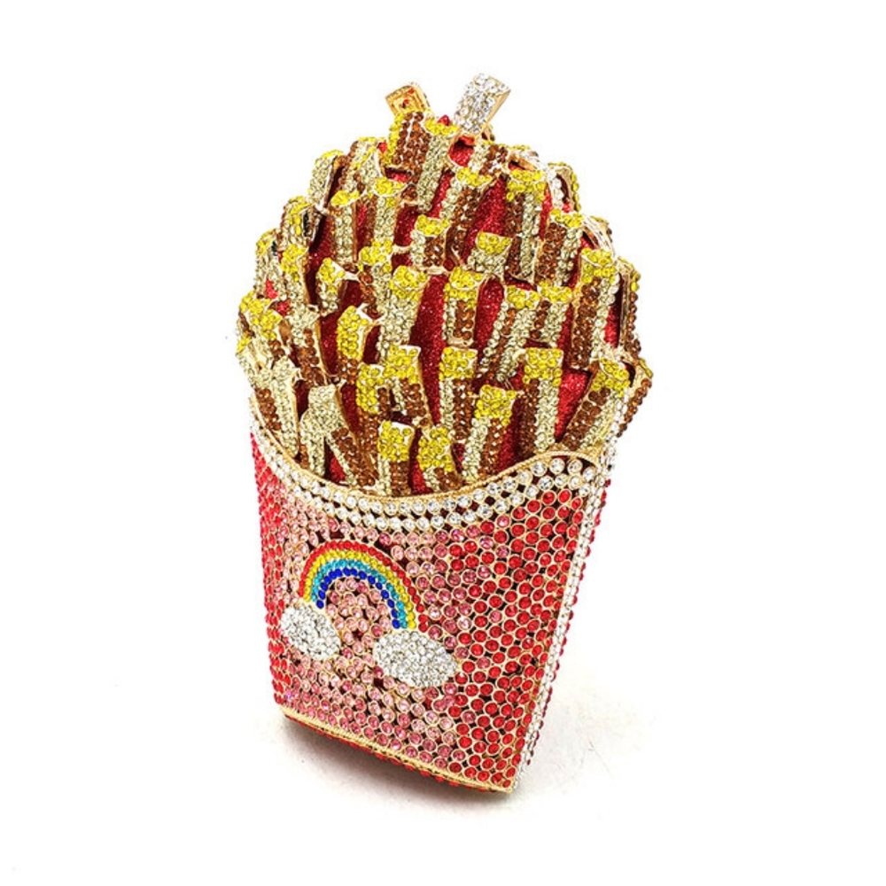 French Fry Clutch Purse